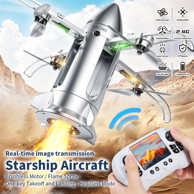 Dron OZ X6 Rocket con pantalla - Drone Controller Screen reseña y precio