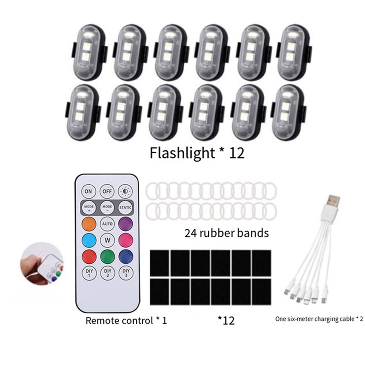 Kit de Luces Estroboscópicas L - Drone Strobe Light reseña y precio