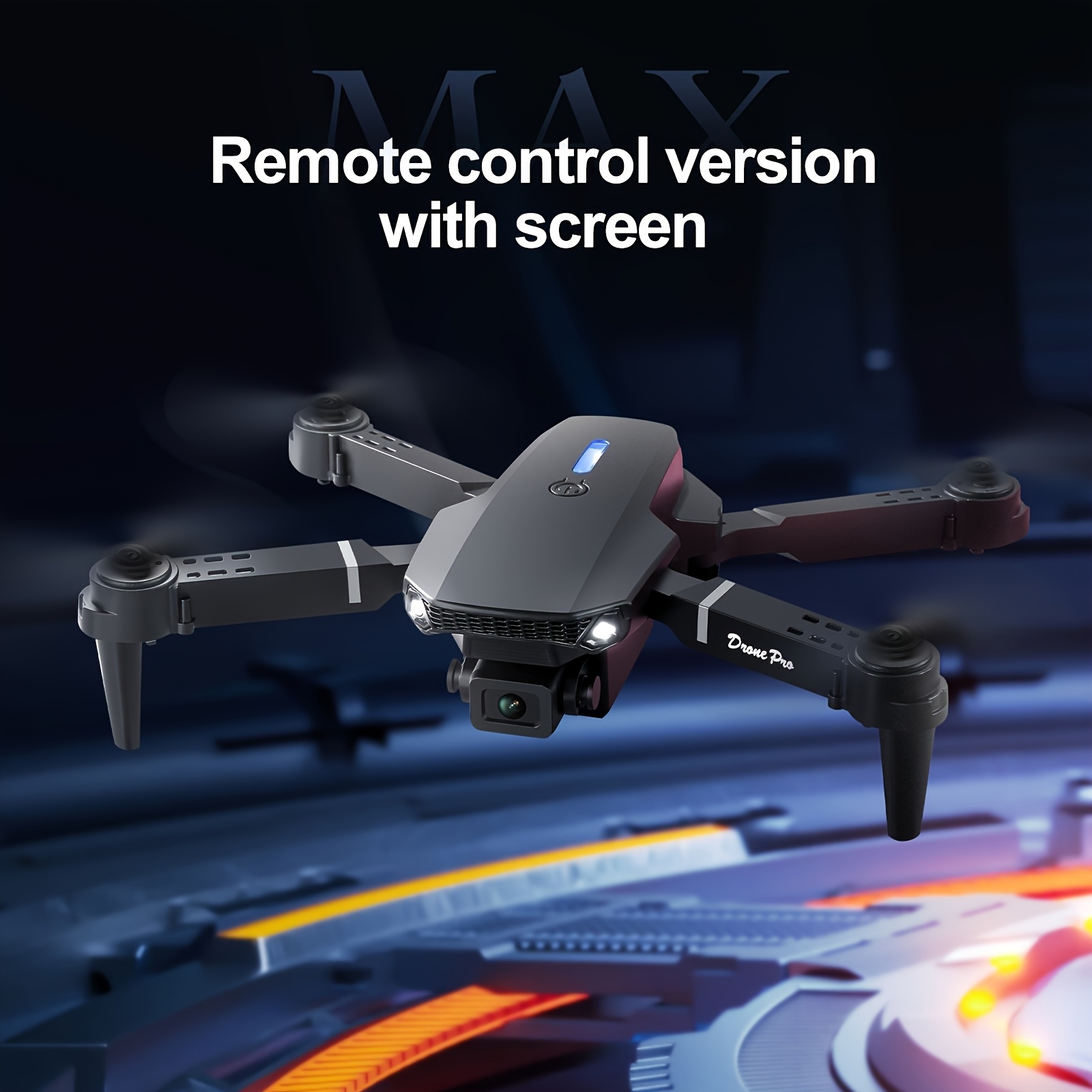 Dron plegable E88 PRO MAX 2026 - Drone Controller Screen reseña y precio