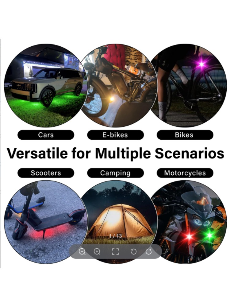 4 luces estroboscópicas LED RG - Drone Strobe Light reseña y precio